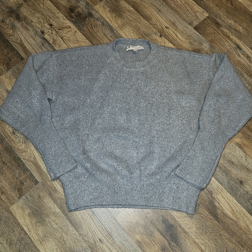 Philosophy Women's Heather Gray Crewneck Sweater